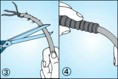 Sostuzione passacavo del ferro da stiro